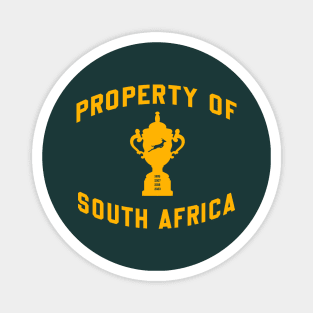 Springboks South Africa Rugby Champions Magnet